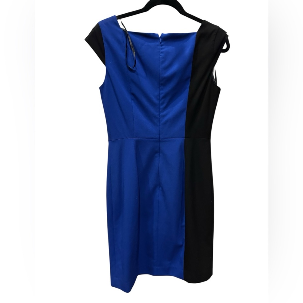 Calvin Klein Elegant Blue and Black Dress size 6 - Picture 3 of 8